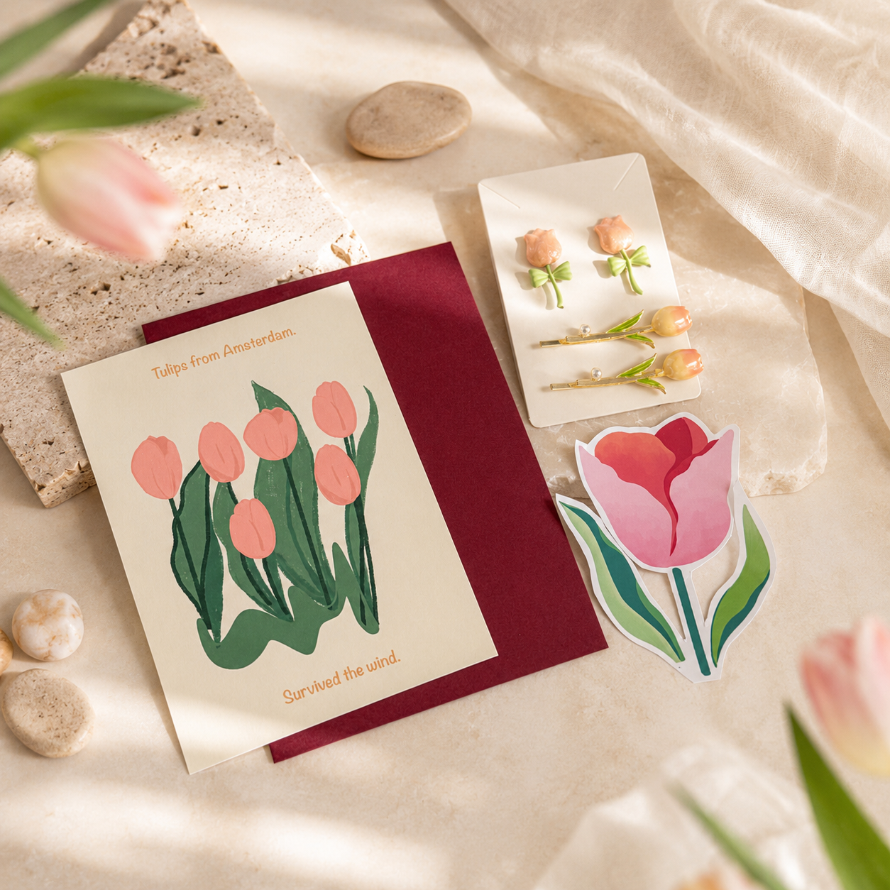 Amsterdam Tulip Gift Set