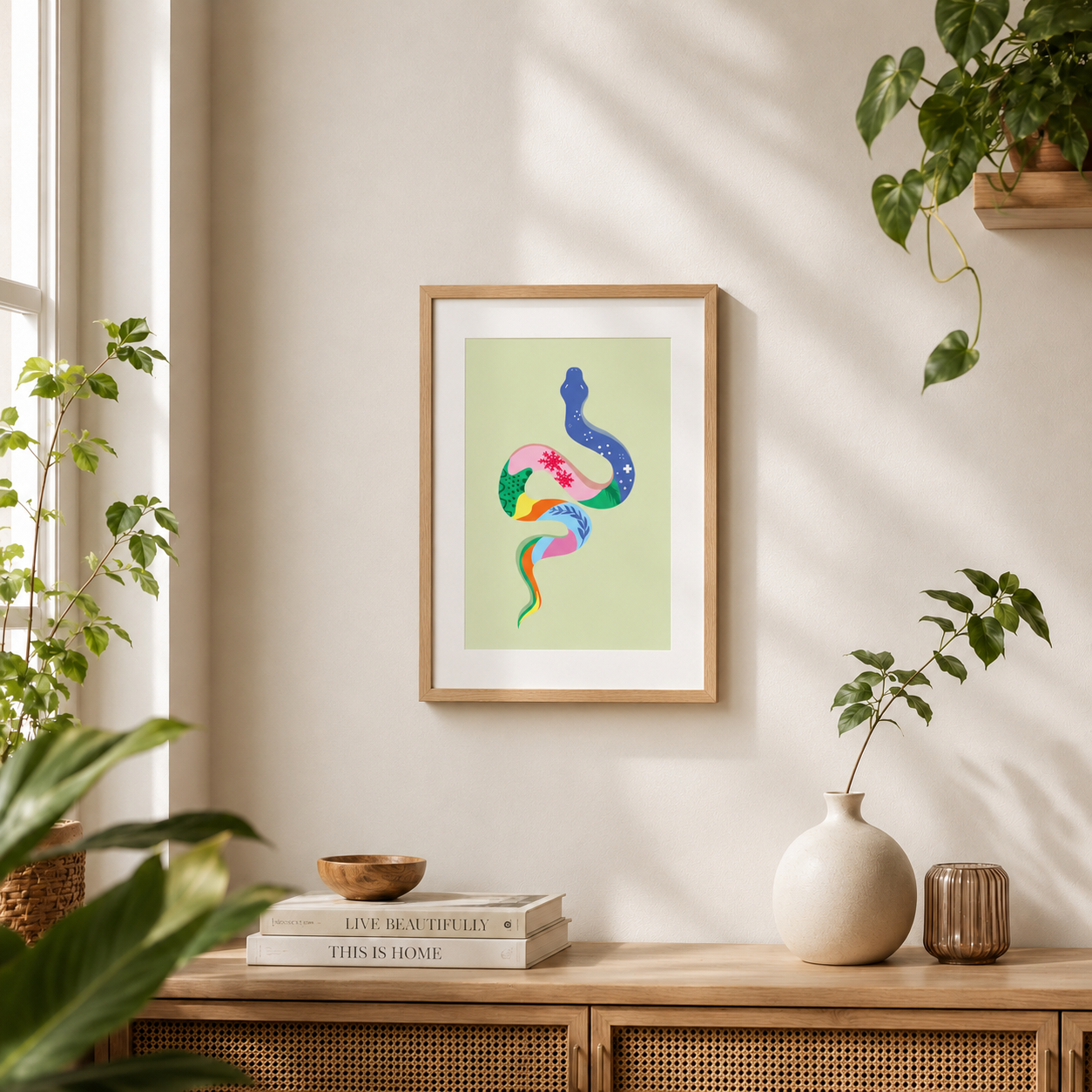 Rainbow Snake Poster