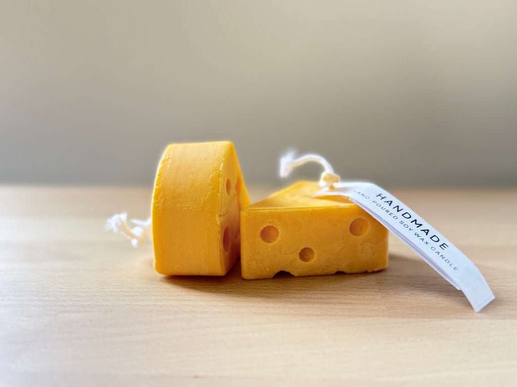 Hand-Poured Soy Wax Cheese Candle