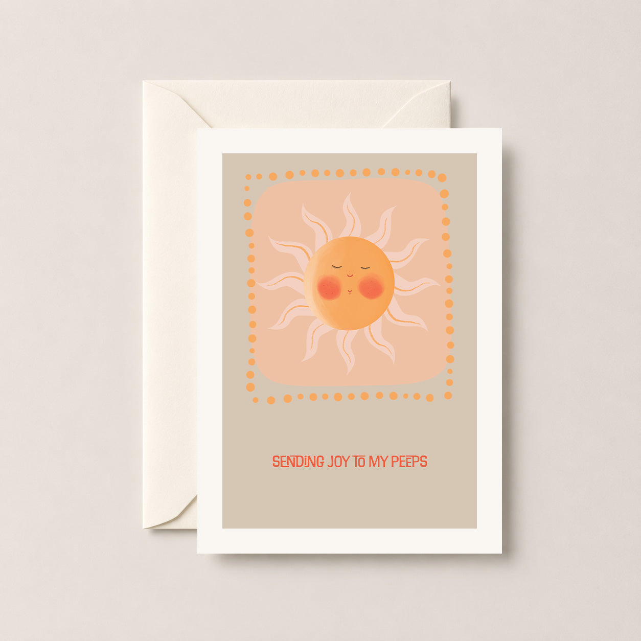 Sun Sending Joy to My Peeps