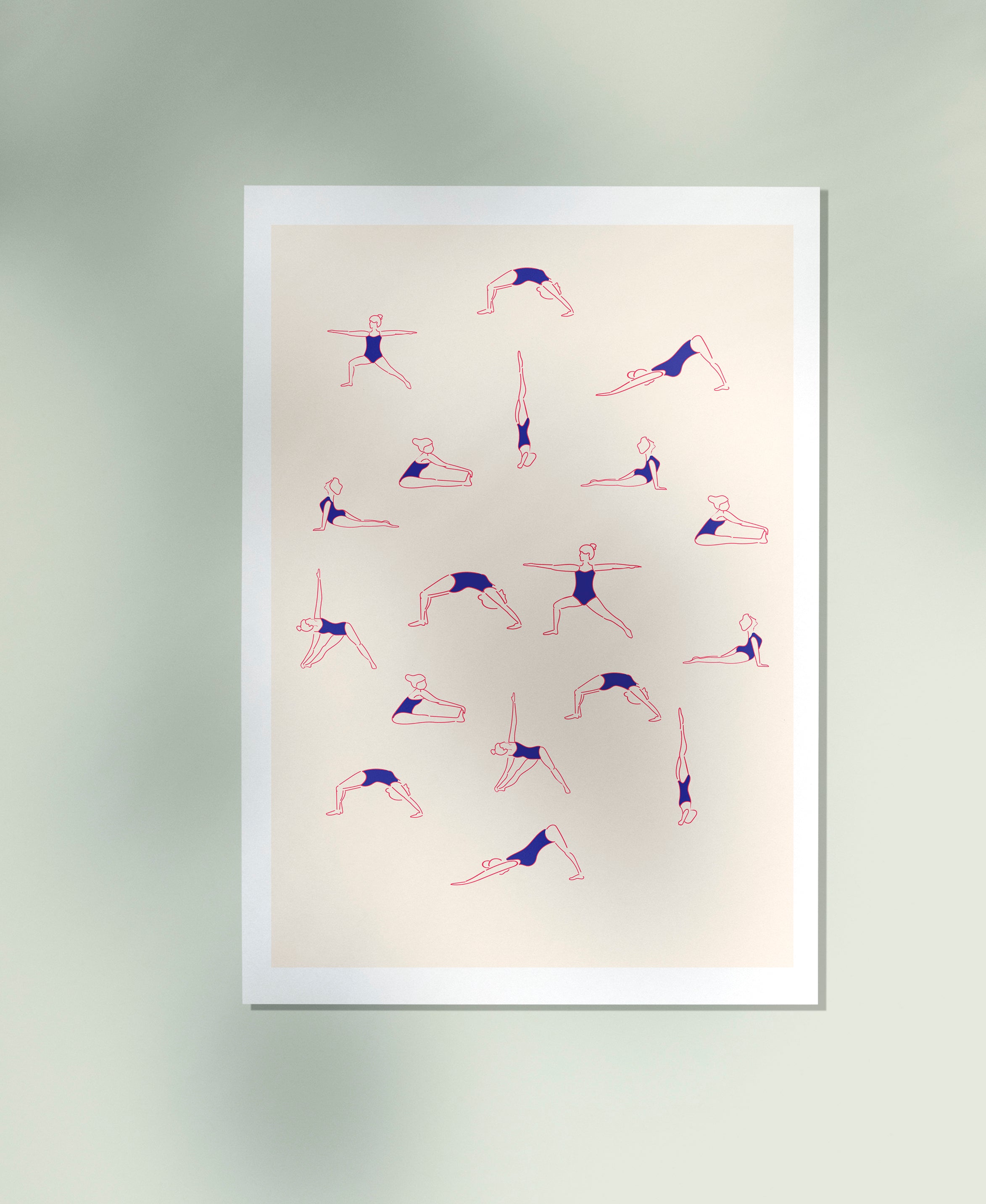 Yoga Poses Poster