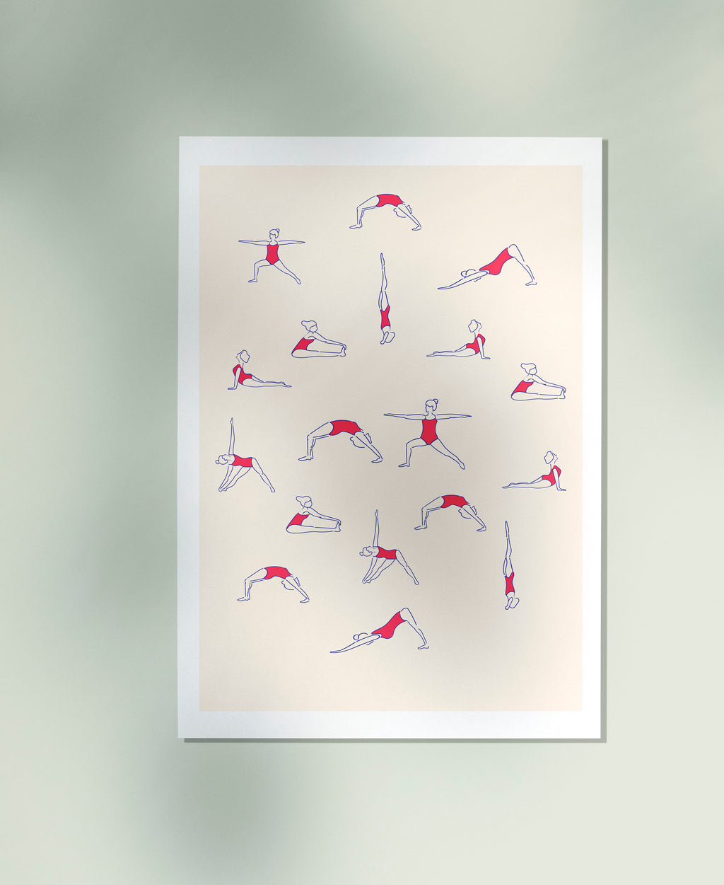 Yoga Poses Poster