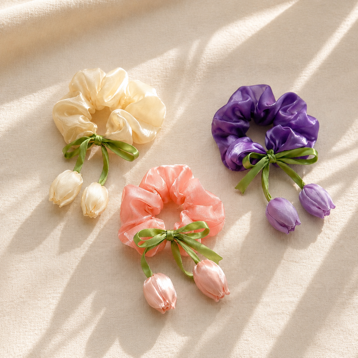 Tulip Scrunchies