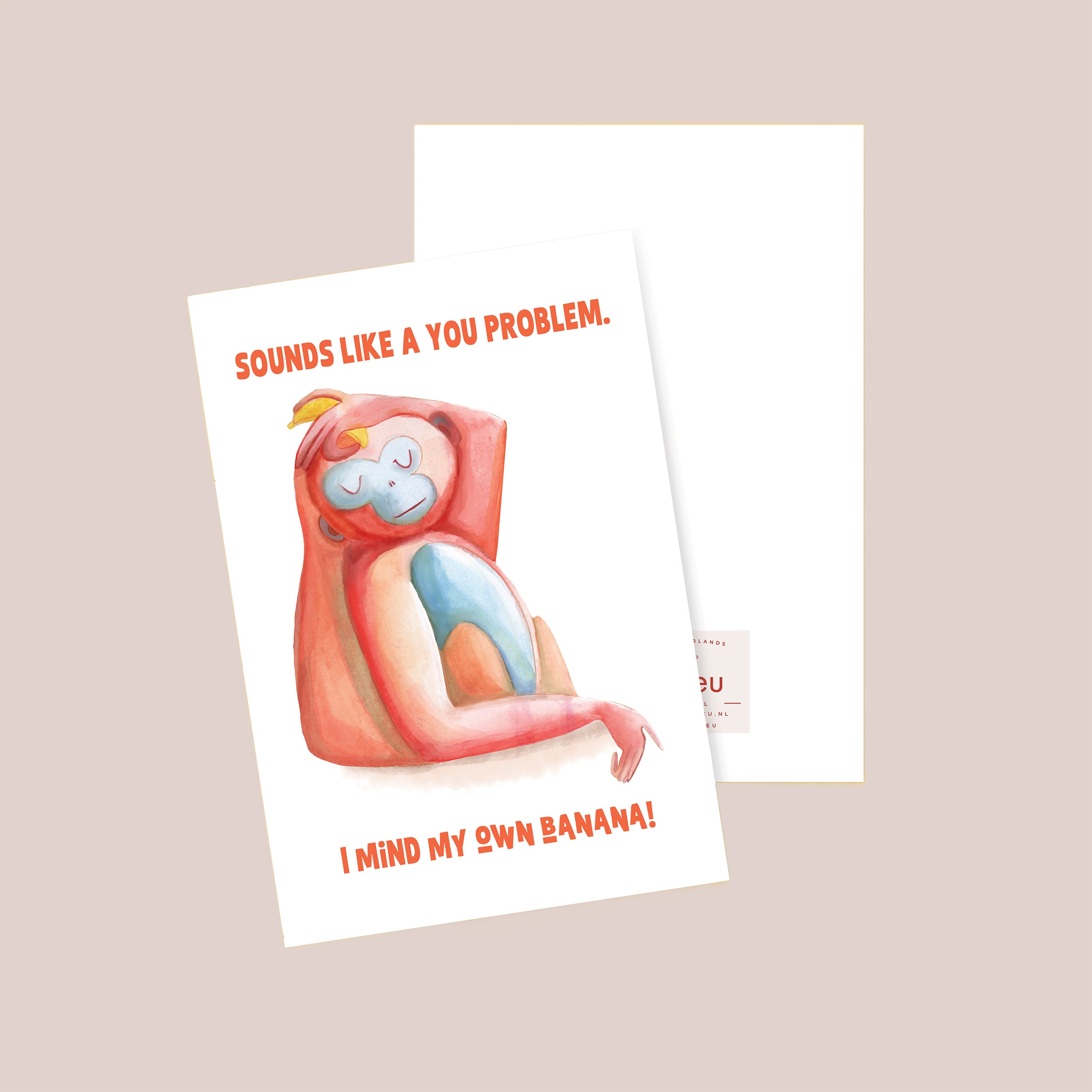 Monkey Bananas Postcards