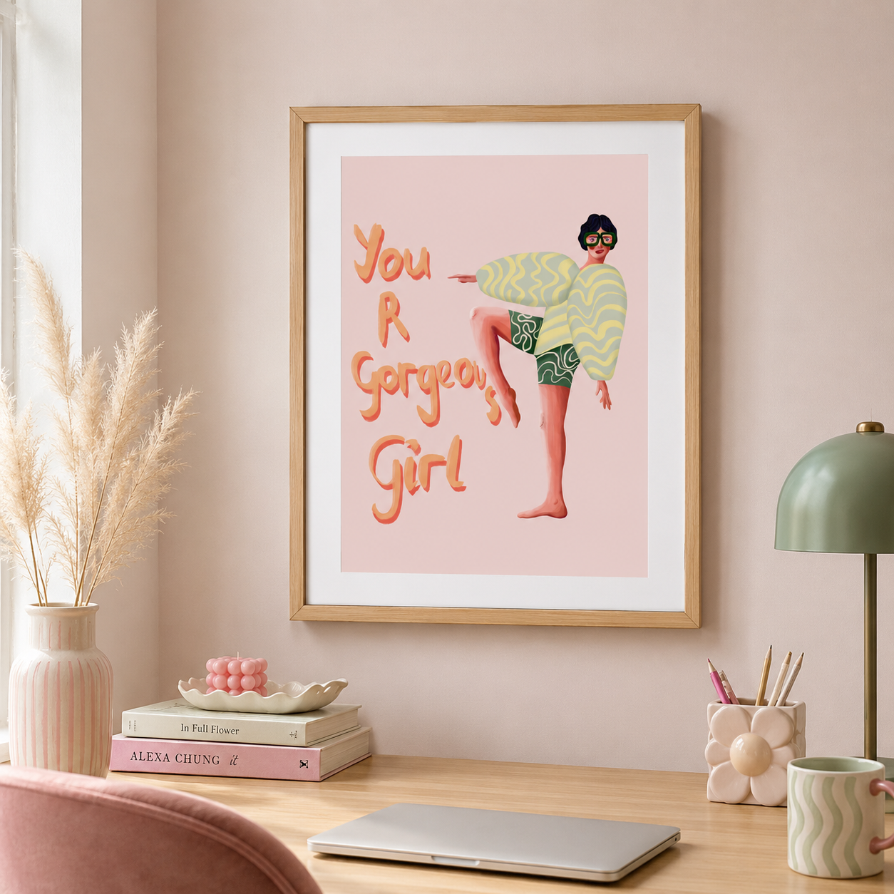You R Gorgeous Girl Poster