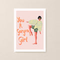 You R Gorgeous Girl Poster