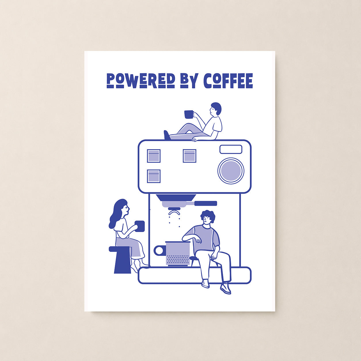 Powered By Coffee Poster