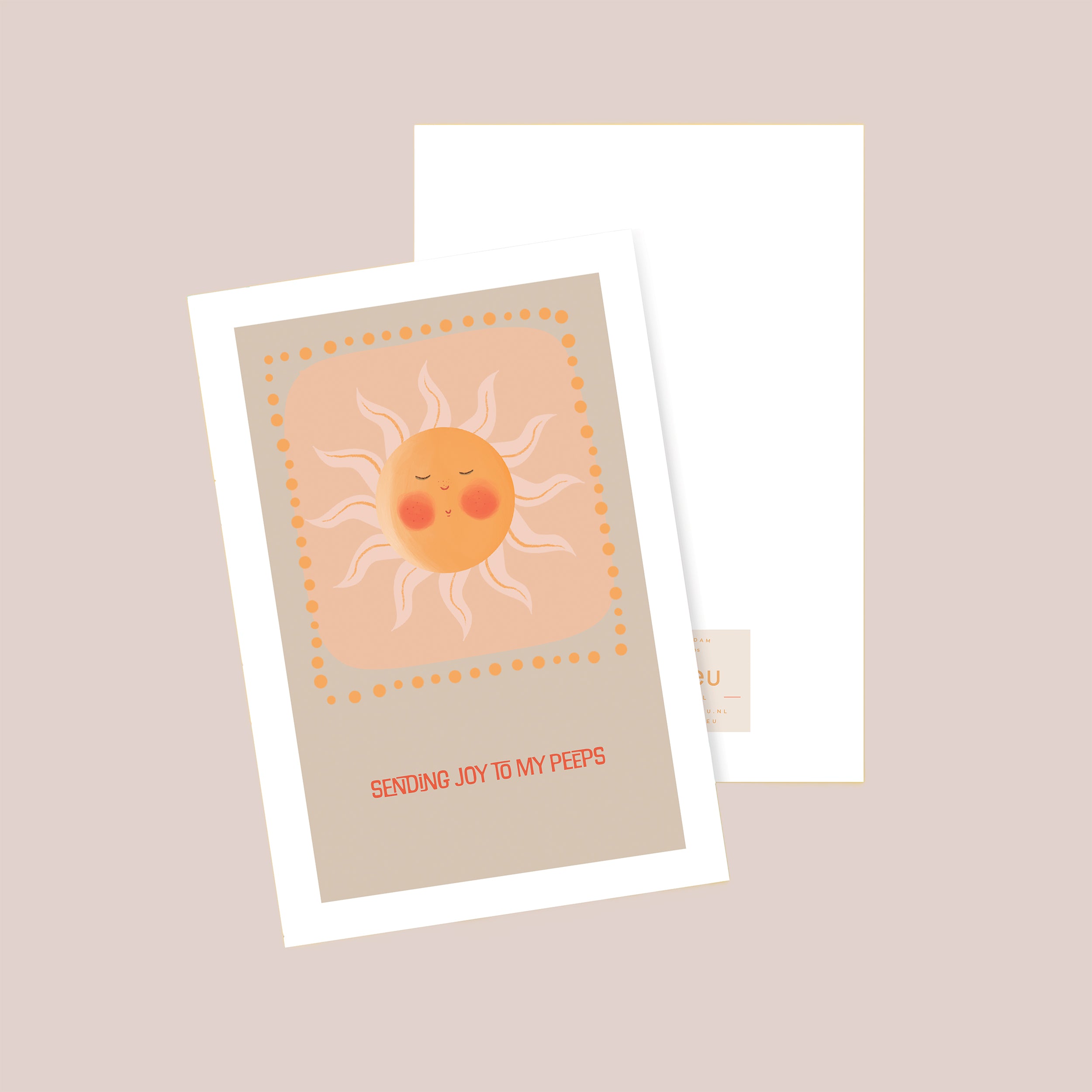 Sun Sending Joy to My Peeps