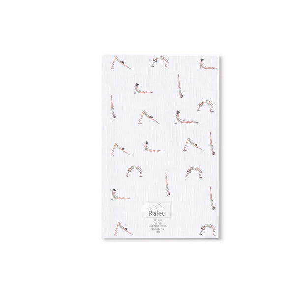 Yoga Watercolored Illustration Notebooks