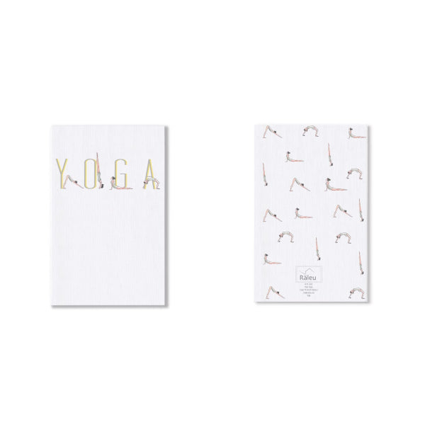 Yoga Watercolored Illustration Notebooks