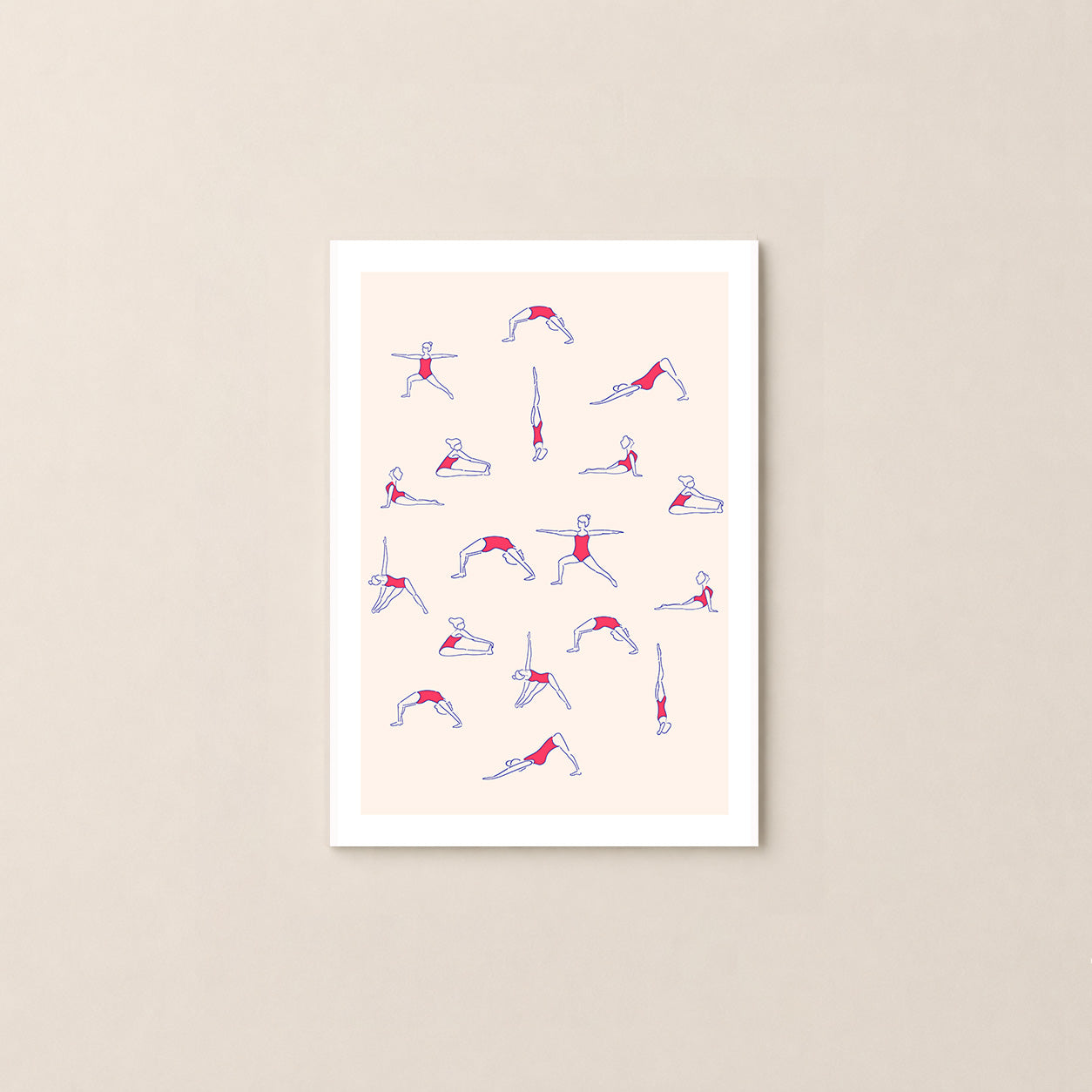 Yoga Poses Poster
