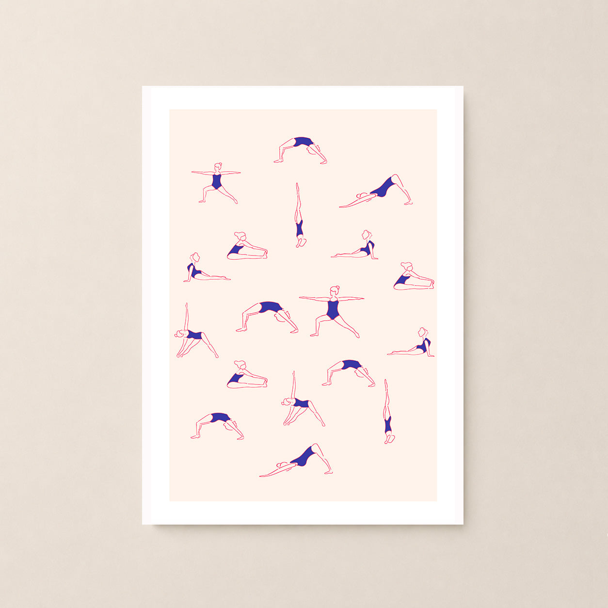 Yoga Poses Poster