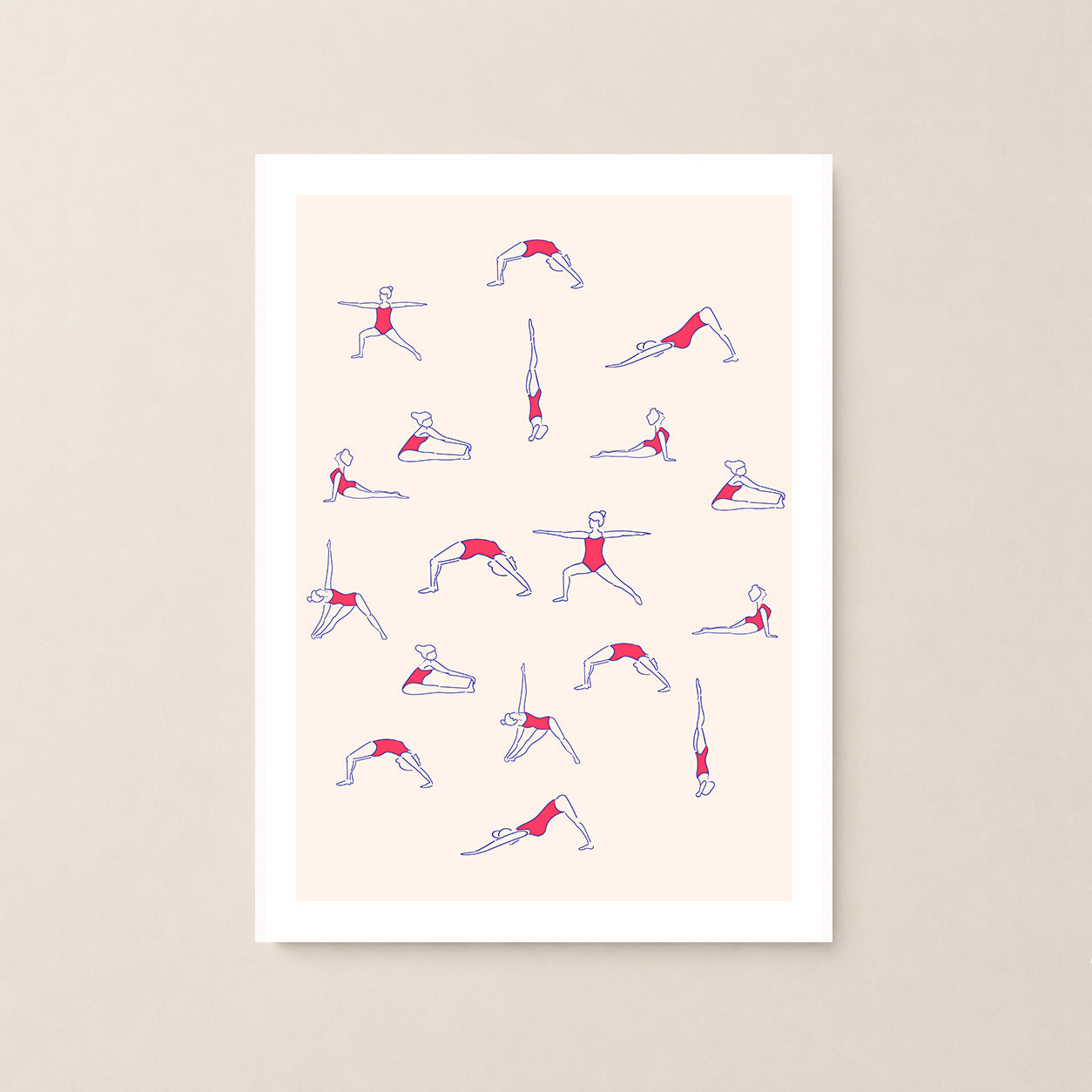 Yoga Poses Poster