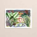 My Temple Series No.1: Yoga Girl in Wild Nature Poster