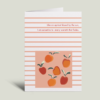 Apricots Illustration Greeting Card