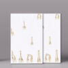 Lover Giraffes Watercolored Notebook