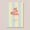 Mom's Hug Warm Hug Postcard