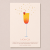 Mom-o-sa recipe Postcard